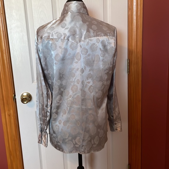 Vintage western tem Tex silver shirt - Picture 4 of 5